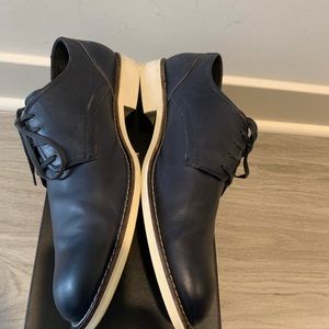 Kenneth Cole Leather Blue Shoes